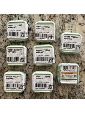 8x NEW Walter Carbide Replaceable Drill Tip FAST SHIPPING